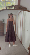 Jillian Burgundy Dress