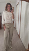 Devin Ruffle Lounge Pant
